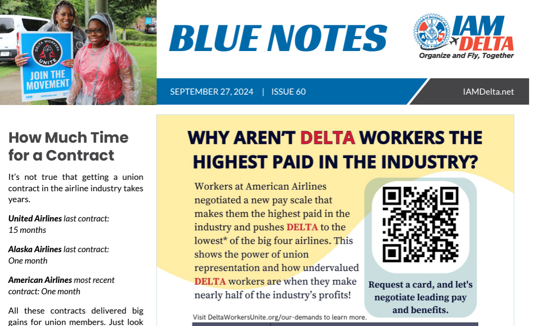 Why Aren’t Delta Workers the Highest Paid in the Industry? — Blue Notes 60